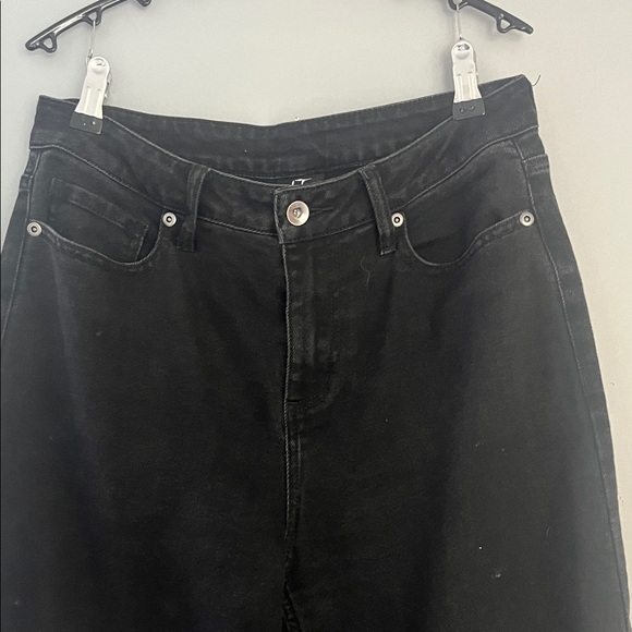 IT Chapter Two Black Wide Leg Jeans with Graphic Design Size 5 - Picture 8 of 10